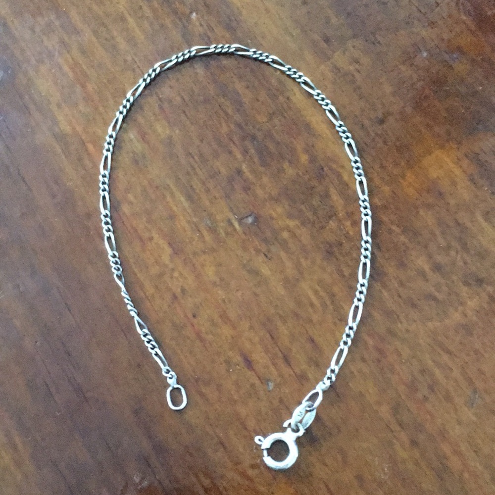 925 Silver Figuero chain bracelet